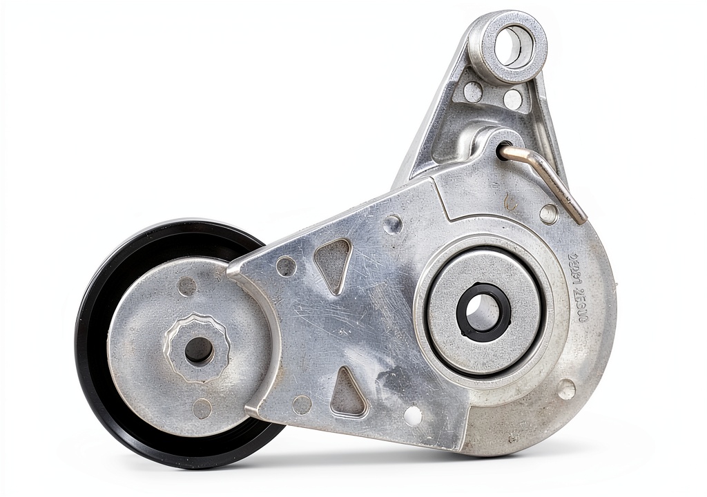 ADIGARAUTO belt tensioner installed on a vehicle engine bay