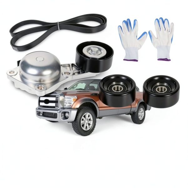 Dilomber Serpentine Belt Kit for Ford E-350-1