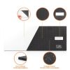DZGKGM RV Step Covers Foam 4 Pack Black-1