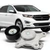 Saihisday Drive Belt Tensioner Kit for Ford Edge-6