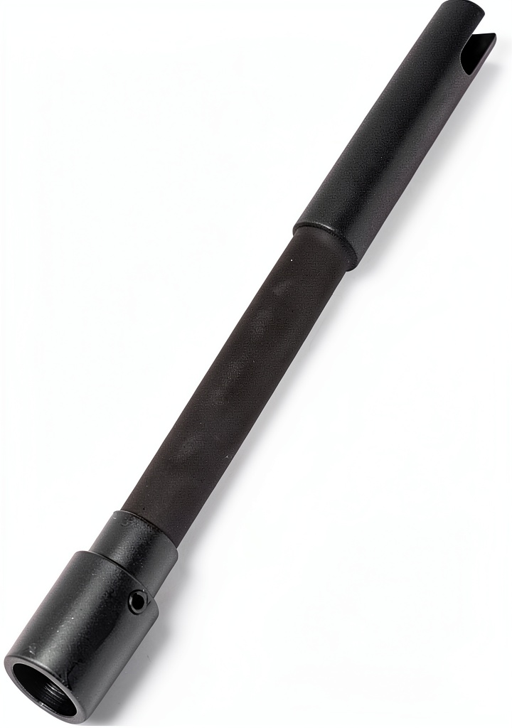 Installing Aramox Oil Pump Drive Shaft for SBC 283 302 327 350 5.7L on a wooden bench