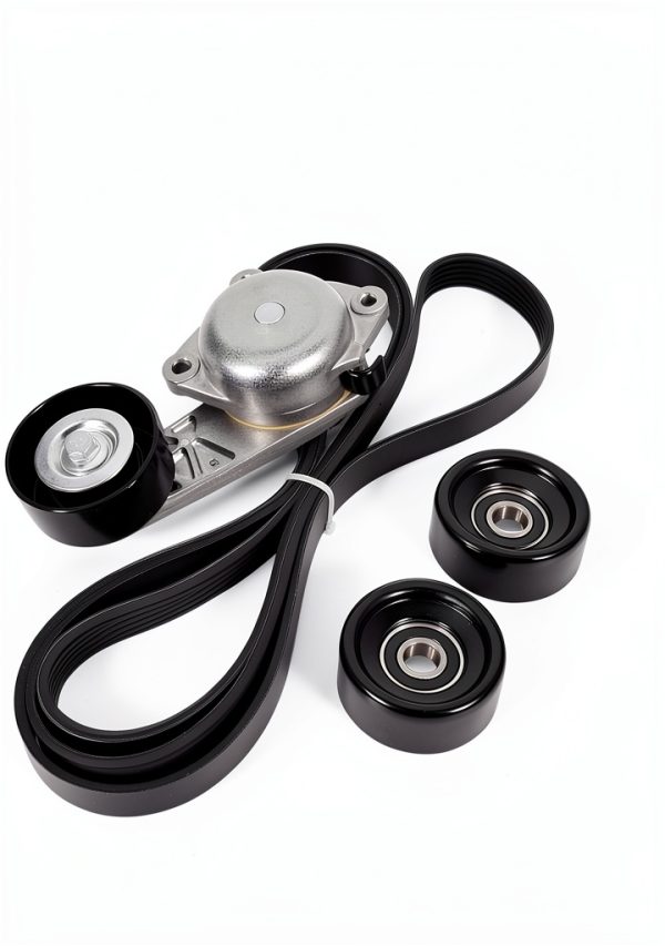 Dilomber Serpentine Belt Kit for Ford E-350-4