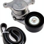 Saihisday Drive Belt Tensioner Kit for Ford Edge-0
