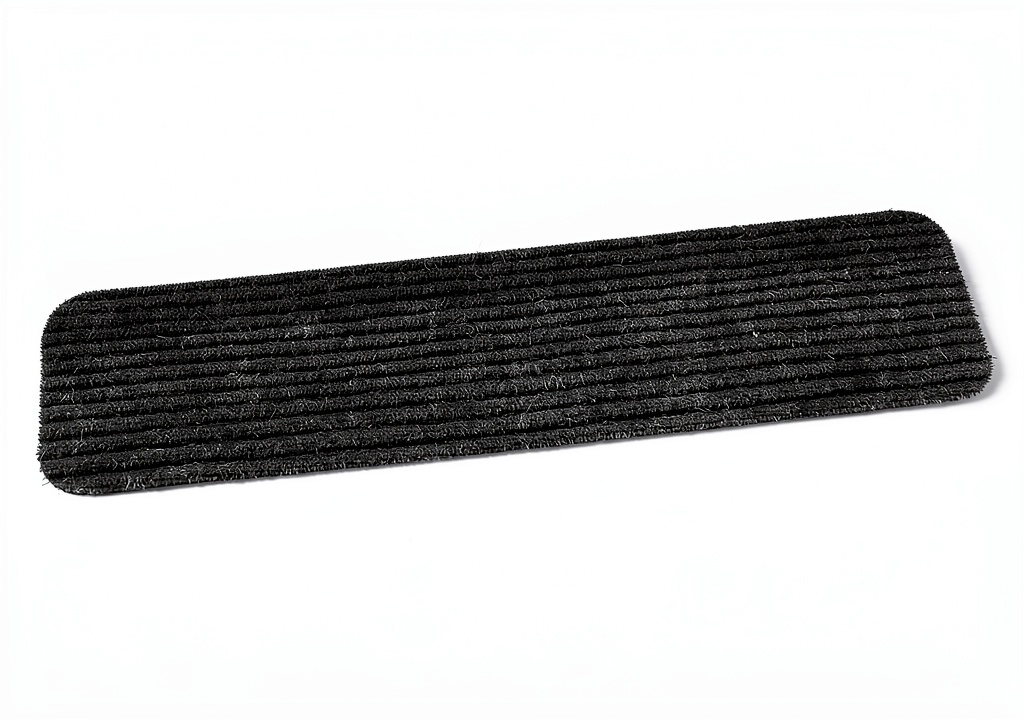 Installing RV step huggers on a stair tread
