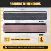 Flamesio RV Step Rug 24 x 7.5 Inch Non‑Slip Carpet 4 Pack-1