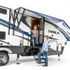 Lippert Manual RV Steps Alloy Steel Anti‑Slip 2‑Step Model 285314-2