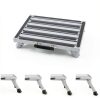 RV Step Stool Homeon Wheels Adjustable Folding Platform Gray SP-200-6