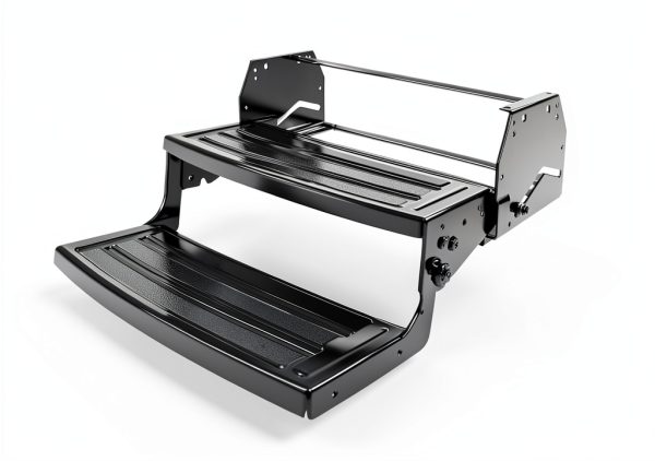 Lippert Manual RV Steps Alloy Steel Anti‑Slip 2‑Step Model 285314-3