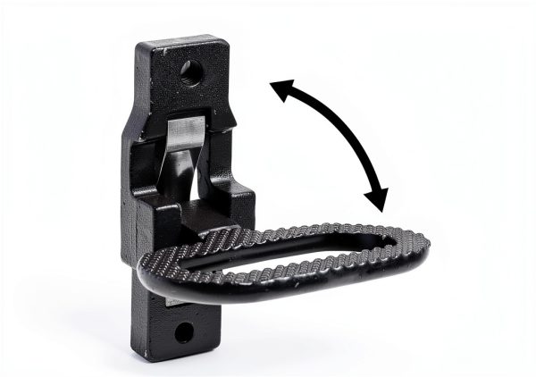 Folding Truck Step by Buyers Products - Black E-Coat, 2-Pack-3