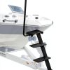 Boat Trailer Step OUTPRIZE 3-Step Black Alloy Steel Side Mount-0