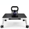 HYMIC Foldable Alloy Steel RV Step Stool Black 15.2 Inch-1