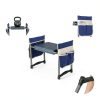 Luvenia Garden Kneeler Seat 2-in-1 Foldable Stool 10.8in Wide Blue-4