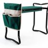 Garden Kneeler LeJoy Seat with Tool Bags and Claw Gloves Green-2