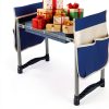 Luvenia Garden Kneeler Seat 2-in-1 Foldable Stool 10.8in Wide Blue-8