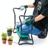 Garden Kneeler LeJoy Seat with Tool Bags and Claw Gloves Green-1