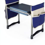 Luvenia Garden Kneeler Seat 2-in-1 Foldable Stool 10.8in Wide Blue-0