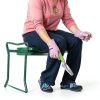 Garden Kneeler LeJoy Seat with Tool Bags and Claw Gloves Green-6