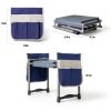 Luvenia Garden Kneeler Seat 2-in-1 Foldable Stool 10.8in Wide Blue-1