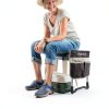 Aimerla K5 Foldable Kneeler Seat - Heavy Duty (Detachable Cloud Kneeler Pad) - Garden Stool - 2 Large Tool Bags - Portable Bench for Indoor & Outdoor-1