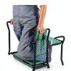 Garden Kneeler And Stool - Foldable Garden Seat For Storage - EVA Foam - Heavy Duty and Lightweight Gardening Yard Tools - Great for Gardening Gifts for Women - Bench Comes With Tool Pouch and Gloves-1