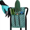 Garden Kneeler And Stool - Foldable Garden Seat For Storage - EVA Foam - Heavy Duty and Lightweight Gardening Yard Tools - Great for Gardening Gifts for Women - Bench Comes With Tool Pouch and Gloves-4