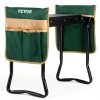 VEVOR Folding Garden Kneeler Seat with 8in EVA Pad Green Portable-0