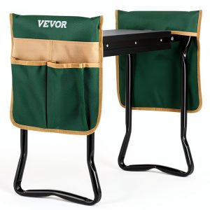 VEVOR Folding Garden Kneeler Seat with 8in EVA Pad Green Portable-0