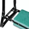 SUPER DEAL Folding Garden Kneeler and Seat with Free Tool Pouches - EVA Foam Pad Protects Your Knees - Sturdy and Lightweight, Gardening Gifts for Women Men-6