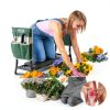 VEVOR Folding Garden Kneeler Seat with 8in EVA Pad Green Portable-3