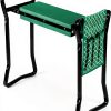 Garden Kneeler And Stool - Foldable Garden Seat For Storage - EVA Foam - Heavy Duty and Lightweight Gardening Yard Tools - Great for Gardening Gifts for Women - Bench Comes With Tool Pouch and Gloves-3