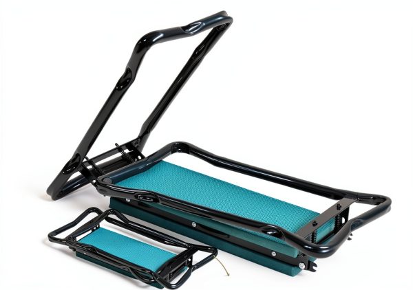 Garden Seat and Kneeler Courtyard Dew 6.1" Wide EVA Cushion Green-2