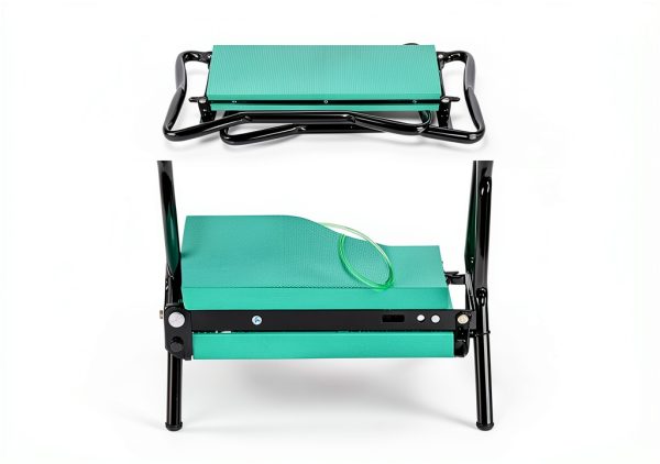 Garden Kneeler Backyard Expressions Large Green Multi Functional Seat-3