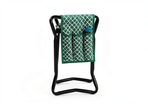Garden Kneeler And Stool - Foldable Garden Seat For Storage - EVA Foam - Heavy Duty and Lightweight Gardening Yard Tools - Great for Gardening Gifts for Women - Bench Comes With Tool Pouch and Gloves-2