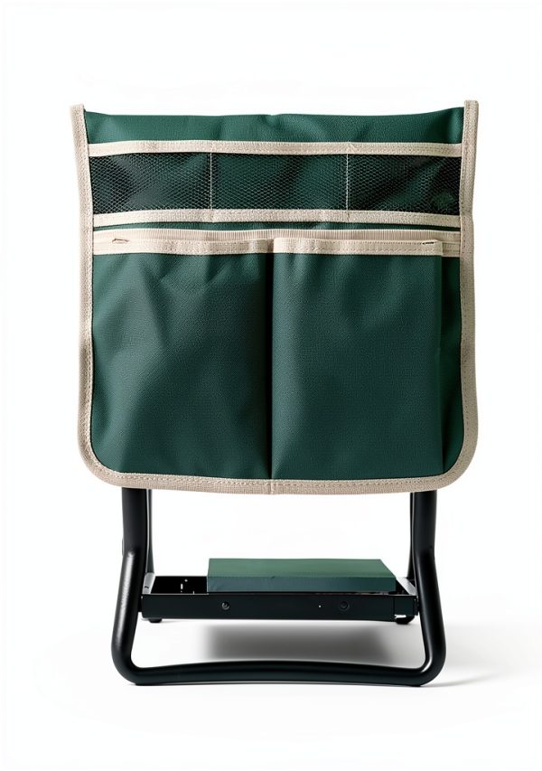 Garden Kneeler and Seat, Portable Foldable Gardening Kneeling Bench Stool with Tool Pouch and EVA Foam Kneeling Pad, Gardening Gifts for Women, Men, Gardeners, Seniors-6