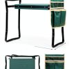 Garden Kneeler and Seat, Portable Foldable Gardening Kneeling Bench Stool with Tool Pouch and EVA Foam Kneeling Pad, Gardening Gifts for Women, Men, Gardeners, Seniors-2