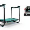 Garden Kneeler and Seat Gardening Stool Heavy Duty Garden Kneeling Bench with Handles Seat Bench Comes with Tool Pouch & Gloves Gardening Gifts for Seniors Women & Men (Green)-2