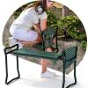 Garden Kneeler And Stool - Foldable Garden Seat For Storage - EVA Foam - Heavy Duty and Lightweight Gardening Yard Tools - Great for Gardening Gifts for Women - Bench Comes With Tool Pouch and Gloves-7