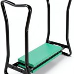 Garden Kneeler Backyard Expressions Large Green Multi Functional Seat-0