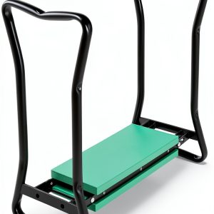 Garden Kneeler Backyard Expressions Large Green Multi Functional Seat-0