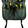 Garden Kneeler Seat Stool by HomGarden Foldable with Tool Pouch-5