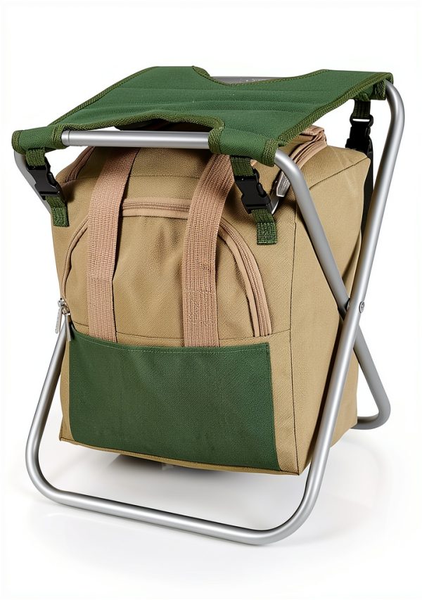 PICNIC TIME Folding Garden Kneeler Seat with Tool Set, Olive Green-2